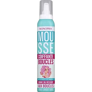 Monoprix Mousse coiffante boucles - La bombe de 200 ml