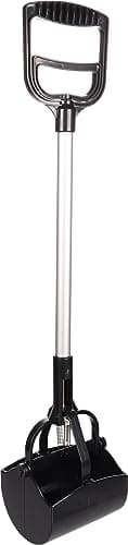 Flamingo Pelle à déjections pour chien chat - ramasse-crotte, 70 cm Pouce Long - extérieur/intérieur - Design ergonomique - ramasse de grandes quantités - Utilisation facile d'une seule main