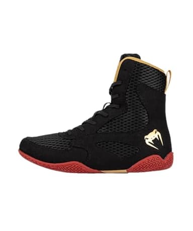 Venum Chaussures de Boxe Contender - Noir/Or/Rouge - 39