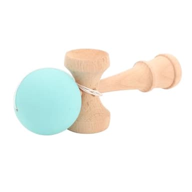 ZASCHMOY Améliorez Les Compétences avec Un Jouet Kendo en Bois Haut de Gamme pour Une Coordination et des Réflexes Améliorés à la Main - Kendama Portable avec de la Ficelle pour Le Plaisir Intérieur