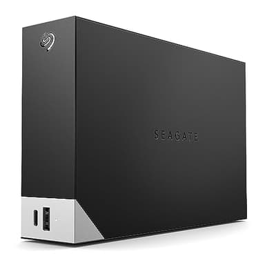 Seagate One Touch Hub 6To, Disque Dur Externe, USB 3.0, pour PC, ordinateur portable et Mac, Services Rescue (STLC6000400)