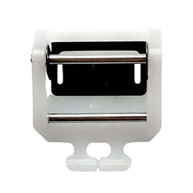 rockible Pieds de Machine à Coudre Pied-biche Fermeture éclair Pied-biche Dissimulé Fermeture éclair pour Pfaff