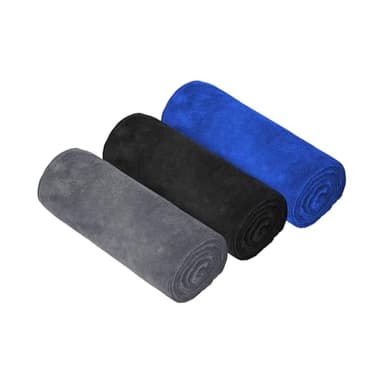 HAGOT 3 Pack Serviette Sport Microfibre, Séchage Rapide et Absorbant Serviette, Femme Homme pour Gym Fitness Yoga, 75cm x 35cm