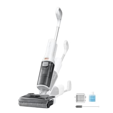 Aspirateur Laveur roborock F25 RT, aspirateur sans Fil Tout-en-Un 20 000 Pa, Nettoyeur léger pour sols durs, serpillière électrique Bord à Bord, Auto-Nettoyage à l'eau Chaude et séchage.