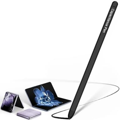 S Pen Replacement, z Fold7 Pen Stylus Pens, Fold 7 Slim Pens, Stylet pour Galaxy z Fold7 Fold Edition, Stylo de Saisie Universel pour Samsung Galaxy Z Fold7-Noir