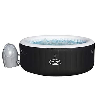 Bestway - Spa Gonflable Jacuzzi Lay Z Spa Miami 4 Places, diamètre 180 cm Hauteur 66 cm, 81 Jets d'air
