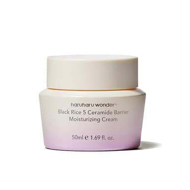 haruharu wonder Black Rice 5 Ceramide Barrier Crème hydratante pour la peau Soin quotidien Hydratation longue durée Soothing & Nourishing Capsules en céramique 50 ml
