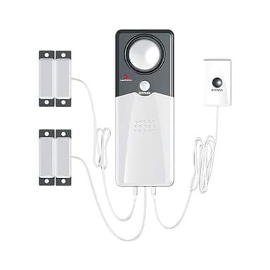 TECHKO S189 Ultra Slim Safe Pool Alarm Piscine, Gris