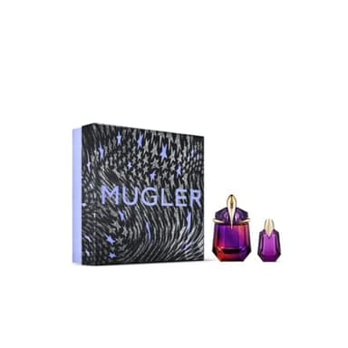 MUGLER ALIEN HYPERSENSE Coffret Cadeau Pour Elle, Parfum Pour Femme, Florale Boisée Ambrée, Eau de Parfum 30 ml & Format Voyage 6 ml