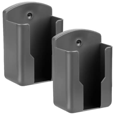 BEPSYOM Support mural pour télécommande, lot de 2, pratique pour la climatisation et la TV, rangement, porte TV