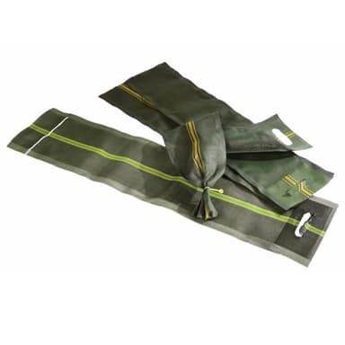 AGRI plus Lot de 10 sacs de sable pour silo avec poignée I Sacs de sable à remplir d'une capacité de 14 kg I 270 x 1000 x 1200 mm I Sacs d'inondation avec cordon de serrage I Sac de sable pour silo et