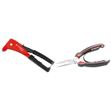 Facom FACY.103BPB Pince à riveter & Pince à Becs Demi-Ronds Droits 160 mm - 193A.16CPEB