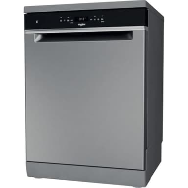 Whirlpool Lave-vaisselle, couleur inoxydable, grande capacité – WFO 3T141 X