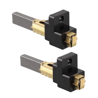 Lot de 2 balais de charbon de rechange pour aspirateur avec design rétractable pour un entretien facile
