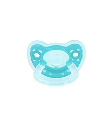 Bebeconfort Sucette Natural Physio Tout en Silicone 0/6 Mois Coloris Aléatoire