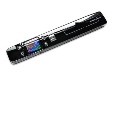 EDEDE Scanner de Documents, Mini Scanner Portable de Documents et d'images A4, Scanner Portable Haute Vitesse 1050 DPI JPG/PDF for Usage Scolaire et Professionnel(Zwart)