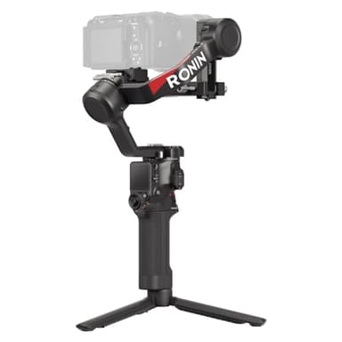 DJI RS 4, Stabilisateur Appareil Photo à 3 Axes pour Caméras DSLR et sans Miroir Canon/Sony/Panasonic/Nikon/Fujifilm, 2ᵉ gén, Prise Verticale Native, Joystick à 2 Modes, Bras en Téflon, Nacelle Caméra