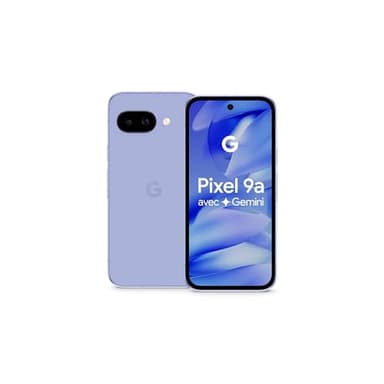 Google Pixel 9a – Smartphone Android débloqué avec Appareil Photo IA, Batterie Longue durée et sécurité Robuste – Iris, 128GB