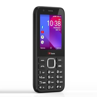 TTfone TT240 Téléphone Portable Simple et Facile à Utiliser - Smartphone avec fonctionnalité 3G KaiOS
