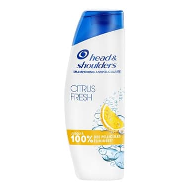 Head & Shoulders Citrus Fresh Shampoing Antipelliculaire Pour Cheveux Gras 330ml. Usage Quotidien. Jusqu'à 100% des Pellicules Éliminées, Cliniquement Prouvé