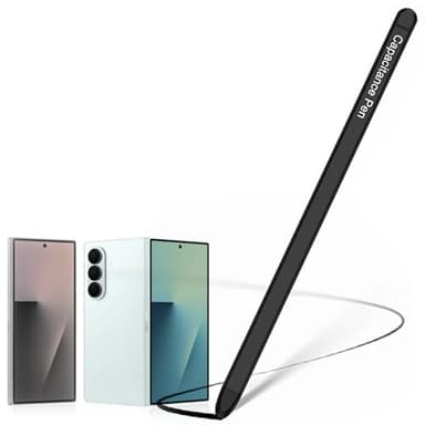 Stylet de Remplacement pour S Pen Fold7, Samsung Galaxy Z Fold7, Stylets pour Samsung Tab A9+, tablettes Android et tablettes iOS-Noir
