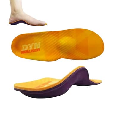DynWalker Semelles Orthopédiques Épine Calcanéenne, Semelle Anti Douleur, pour Aponévrosite Plantaire, Pieds Creux, Métatarsalgie, M