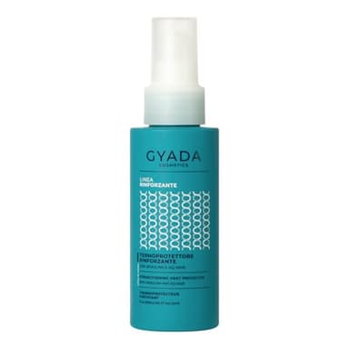GYADA COSMETICS, Protecteur de chaleur fortifiant à la spiruline et à l’AQ-SAVE, Protecteur de chaleur pour cheveux à action restructurante, pour cheveux hydratés, 100 ml