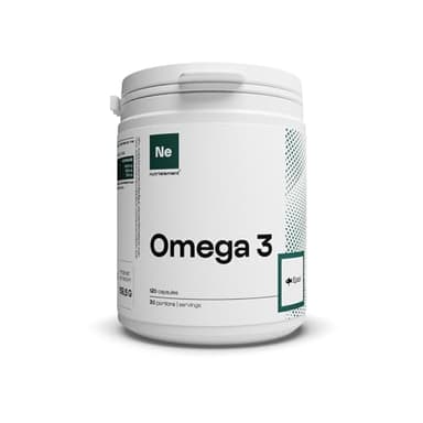 Nutrielement - Oméga 3 Epax® 4000mg - 120 capsules - Equilibre EPA 1520mg & DHA 760mg - Huile de Poisson Sauvage - Pêche durable - Indice d'oxydation ultra faible | By Nutrimuscle