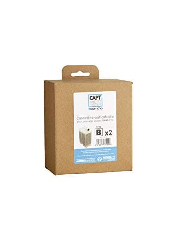 Domena Pack de 2 Cassettes anticalcaires Type B Translucide