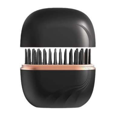 Mini Lisseur À Cheveux – Brosse À Lisser, Peigne Chauffant Rapide, Peigne Lisseur Portable Anti-brûlure Rechargeable À 3 Niveaux, Brosse Coiffante Chauffante, Outil Anti-frisottis Pour Les Vacances, L