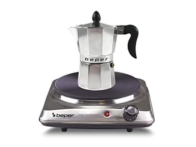 BEPER 90.820 Plaque de Cuisson Electrique, Argent, 1500 W