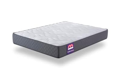 Todocama Matelas à mémoire de Forme 90 x 190 cm, Pure Flow Max Multicouche, Hauteur 21 cm, fermeté Moyenne/Haute, Traitement Anti-acariens, antibactérien et hypoallergénique. Fabriqué en Espagne.