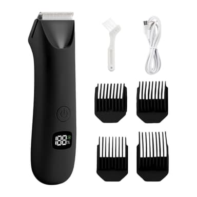 Tondeuse À Poils Du Corps | Rasoir Électrique à Faible Bruit,Tondeuse À Poils Pubiens Pour Hommes,pour Parties Intimes Pubis Dos Aisselles Poitrine Bras