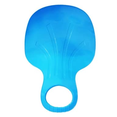 Generisch Planche à neige - Planche à luge de descente de sable avec pour adultes, enfants - Luge à neige, tout-petits, planche de ski en plein air et hiver (bleu, taille unique)