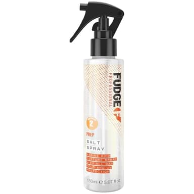 Fudge Spray salt professionnel | Spray de sel de mer texturant, volume et tenue flexible pour hommes et femmes, avec protection UV – 150 ml