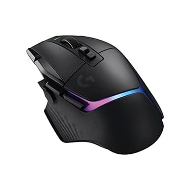 Logitech G G502 X Plus Lightspeed Souris Gaming RVB sans Fil - Souris Optique Boutons Hybrides LIGHTFORCE, LIGHTSYNC RVB, Capteur Gaming Hero 25K, Compatible avec PC - macOS/Windows - Noir