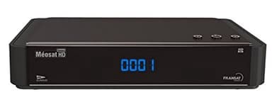 Méosat HD Récepteur Satellite HD connecté FRANSAT Noir