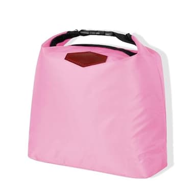 TARGONIX Sac Lunch Isotherme Rose Petit Sac dejeuner Portable Sac a Lunch pour Transporter Repas Boissons au Bureau Ecole Pique Nique et Sorties Quotidiennes