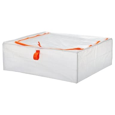 IKEA Sac de rangement PARKLA 55 x 49 x 19 cm, parfait pour tout, des décorations saisonnières aux vêtements, chaussures et linge de lit.