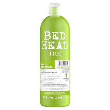 Bed Head by Tigi Urban Antidotes Re-Energise Shampooing quotidien pour cheveux normaux, 750 ml
