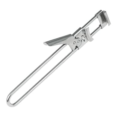 Ouvre-bocal Manuel CHICGADGETS, Ouvre Boîte Portable, Acier Inoxydable, Ergonomie ouvre-bocal, Sûr, Confortable et sans effort, tapis antidérapant amovible