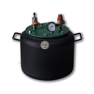 Utekh Autoclave ménage – Conçu pour la conservation des produits ménagers (8 bocaux de 0,5 l ou 7 verres de 1 litre)