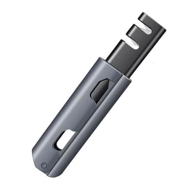 Vroxdrez Affûteuse pour outils de jardin – Appareil polyvalent pour couteaux, sécateurs, haches, machettes et lames de tondeuse – Disque rotatif rapide – Utilisation sans effort – Compact et sûr