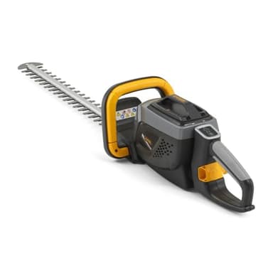 Alpina Taille-Haie à batterie AHT 48 Li Kit, Ecartements des Dents 18 mm, Lames Doubles de 58 cm, Batterie 48 V (2 Ah), 420 W, Autonomie Prolongée, Batterie et Chargeur Inclus