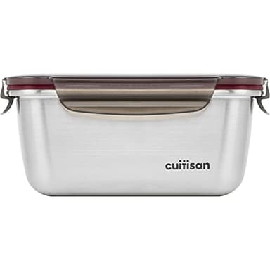 Cuitisan - Boîte inox micro ondes haute 980 ml
