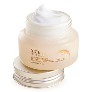 THE FACE SHOP Crème Hydratante Éclaircissante au Riz et Céramides 50 ml