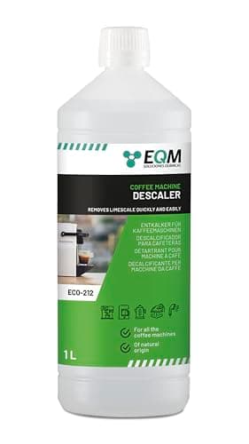 EQM - ECO-212 - Détartrant pour machine à café - 1L - 100% d'origine naturelle - Compatible avec toutes les machines à café