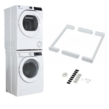 CARE+PROTECT Kit de Superposition Universel - Pour Superposer un Lave-Linge et Un Sèche-Linge - gain de Place - Grande Sécurité - Facile à Installer - Compatible Toutes Marques d'Eléctroménager
