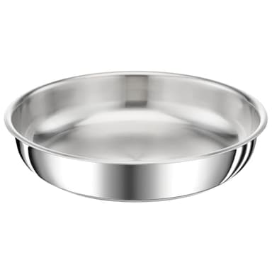 Tefal Ingenio Poêle 24 cm, Induction, Acier inoxydable haute qualité, Empilable, Polyvalence, Compatible lave-vaisselle, Preference L9720402