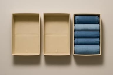 Home Storage, Pax 100cm, Lot de 3 boîtes de Rangement pour Dressing IKEA Pax - Ajustement sur Mesure - Fond Stable - Système de Rangement des tiroirs et armoires